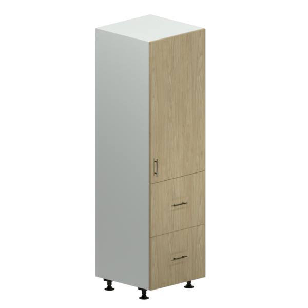 1 Door 2 Drawer Tall - Image 2