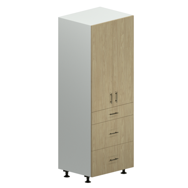 2 Door 3 Drawer Tall